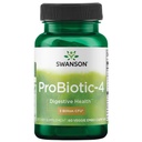 Swanson Probiotic-4 3 Miljard Cfu 60 Veg Capsules