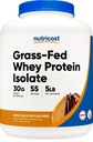 Nutricost Grass-Fed Wei Proteïneisolaat (Chocolaat Pindakaas, 5LBS) - Non-GMO, Glutenvrij