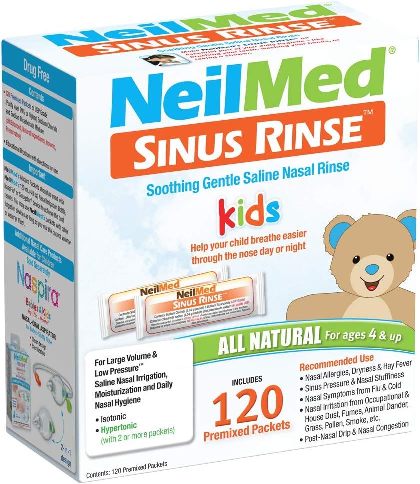 Neil Med Sinus Rinse Kinderverpakkingen, voorgemengd 120/doos