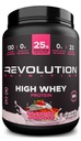 Revolution Nutrition, High Whey, Protein Powder 2LB, Wei Isolaat, Glutenvrij, Lean Muscle Mass for Men & Women, 25g Protein Per Scoop, 908 g, 24 Servers (Strawberry Shortcake, 2 Pond)