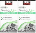 Force Factor ProbioSlim + Prebiotic Fiber gewichtsverlies Supplement voor vrouwen en mannen, Probiotische en Prebiotische Digestieve Gezondheid Ondersteuning met Green Tea Extract en Psyllium Husk Fiber, 120 Capsules