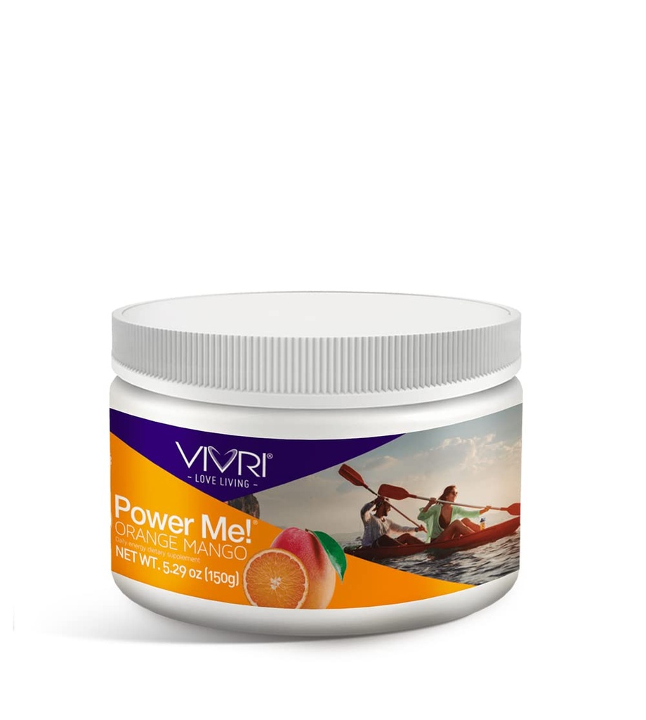 VIVRI Power Me Orange Mango 30 porties, 5,29 Oz 