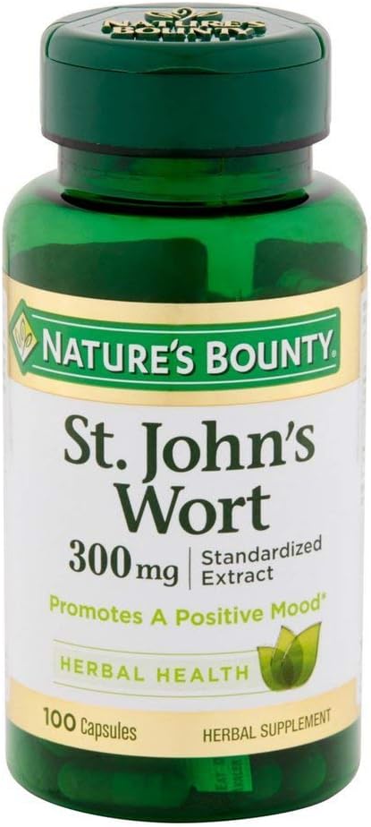 Nature's Bounty St. John's Wort 300 mg Capsules 100 ea (verpakking van 7)