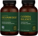 Global Healing Center - Oxy- Powder & Candida Cleanse Kit - Colon Cleanser en Ontgifting voor natuurlijke Candida Cleanse