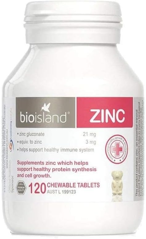 Bio Island Zink 120 Kauwtabletten