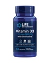 Levensverlenging Vitamine D3 met Sea-IodineTM, 125 mcg (5000 IE) 