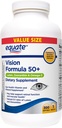Equate Vision Formula 50+ Lutein, Zeaxanthine & Omega-3, 300 Softgels