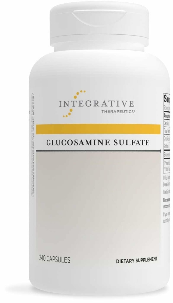 Integrative Therapeutics Glucosamine Sulfate - Cartilage Support Supplement* - Building Block of Cartilage - Glutenvrij en zuivelvrij - 240 Capsules (80 porties)