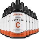 Liposomale vitamine C 2000mg Liquid for Adults, High Absorptie VIT C, Maximize Vitamine C, Good for Immuun System & Antioxidant, 60ML (10 Flessen)