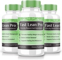 rize labs - Fast Lean Pro Dietary Supplement, Advanced Formula Capsules voor extra sterkte, niet GGO, bevordert gezond gewicht management (180 capsules) (Officiële verpakking van 3)