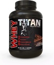 Titan Wei Proteïne Poeder - Premium, Fast-Absorbing Wei met 23 gram eiwit, BCAA's, & spijsverteringsenzymen per portie - Ondersteunt spiermassa en optimale spijsvertering - 5 pond, duivels voedselcake