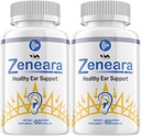 (2 Pack) Zeneara - Geavanceerde Formule Gezonde Oorondersteuning, Gehoorgezondheid en Wellness, 120 capsules