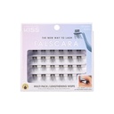 KISS Falscara DIY wimper verlenging Wisps - Featherlight synthetische herbruikbare kunstmatige wimpers Multiverpakking van 24 Mini Lash Clusters voor die Authentic Eyelash Extension Look
