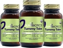 SUNBIOTICS Tummy Tabs - Kauwbare Probiotische en Prebiotische Tablets met 18 miljard CFUs van 4 Probiotische Strains voor Good Gut Flora, Immune System, & Balanced Microbiome - Vanille, (Pack of 3)