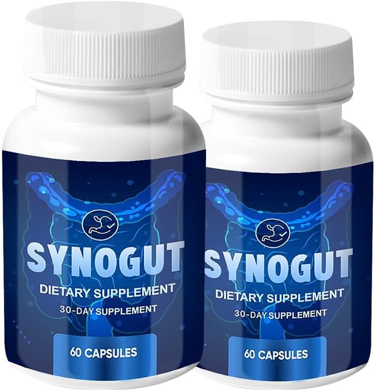 (2 verpakkingen) Synogut - Synogut Pillen voor Digestieve Ondersteuning Gut Health (120 capsules - 2 maanden levering)
