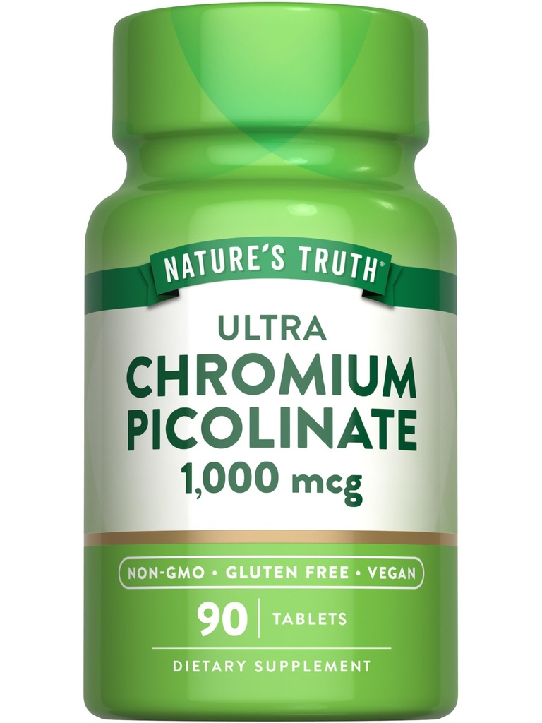 De waarheid van de natuur Ultra Chroom Picolinaat 1000mcg 
