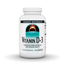 Bron Naturals Vitamine D-3, ondersteunt Bone & Immune Health, 2000 ie - 400 Capsules