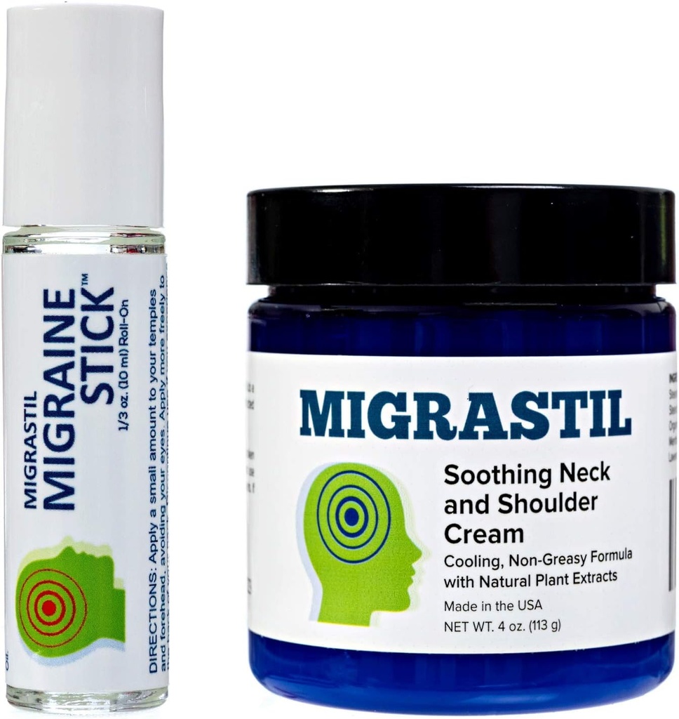 Migrastil Migraine Stick en kalmerende nek & schouder crème