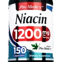Lab - Niacin - Vitamine b3-1200 mg per portie, 150 Capsules van - Vitamine b3 niacine - Ultra hoge Absorptie.