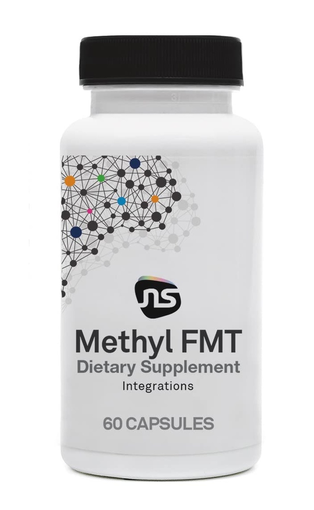 NeuroScience Methyl Folate Supplement for Men, Women & Kids - Methyl FMT Brain Supplement for Immune Support & Adrenal Health - Aidrenal Methylation Support - Vitamin B6 & More (60 capsules)