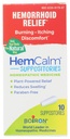 Boiron HemCalm Suggesties voor aambei verlichting van pijn, jeuk, zwelling of ongemak - 10 Tel.