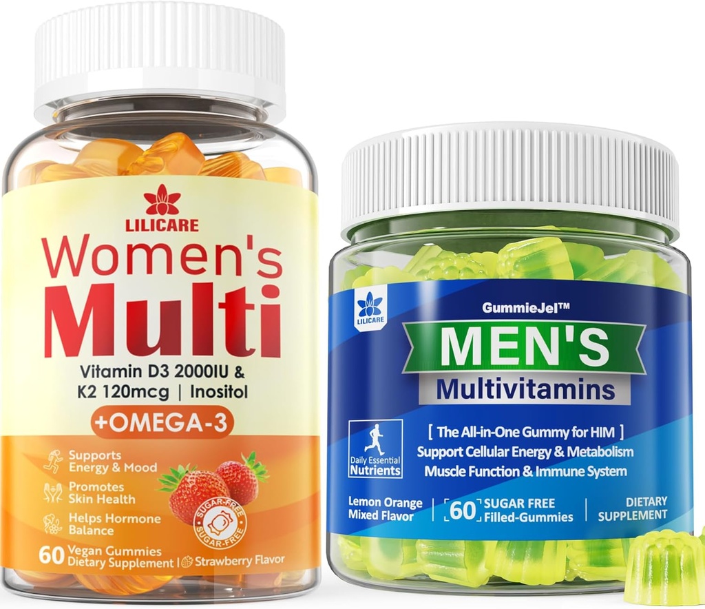 Heren Multivitaminen Gummies & Womens Multivitamine Gummies