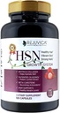 Haarhuid en nagels Vitaminen - HSN-systeem - Ondersteunt gezond haar, huid en nagels - Geavanceerde Encapsulated Remedy - Geformuleerd met Oligonol, Biotin, Collageen, MSM, Hyaluronzuur en meer
