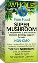 Whole Earth & Sea from Natural Factors, Super Mushroom, Whole Food Supplement, Vegan, 60 vegetarische capsules (60 porties)