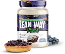 Musclesport Lean Way Plant Protein - Pea Protein en Bruin Rijst Proteïne Blend, met toegevoegde CLA, MCT en L-Carnitine - 20 Servers (Blueberry Cobbler)