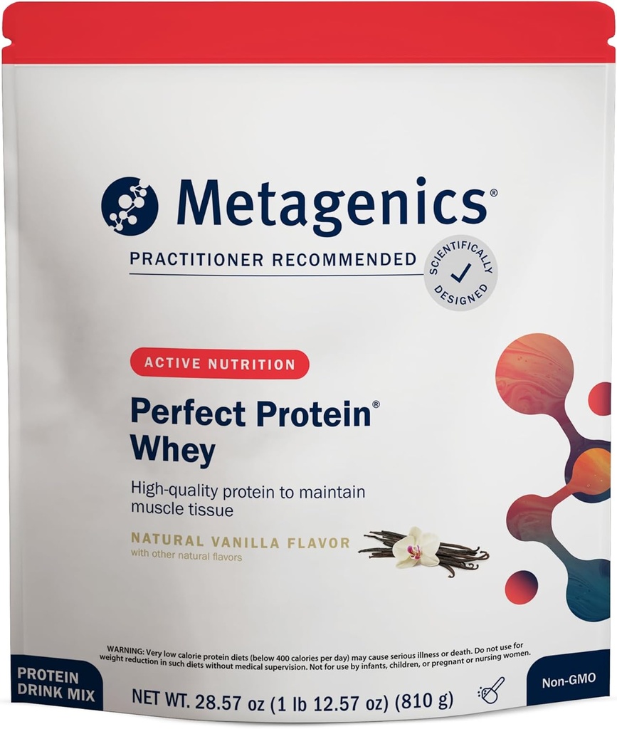 Metagenics Perfect Proteïne met Cross-Flow Micro-Filtered Whey Isolaat & Gehydrolyseerde Wei Proteïne - 30 porties