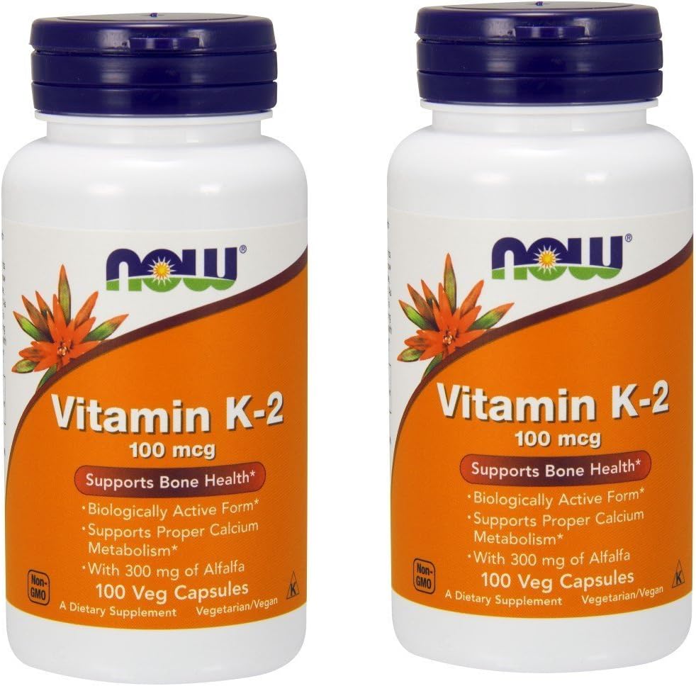 Nu Foods Vitamine K-2 100 mcg - 100 Vcaps (multi-pack)