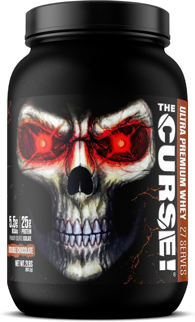 JNX SPORTS The Curse! Ultra Premium Wei Proteïne Poeder Dubbele Chocolate 2lb 