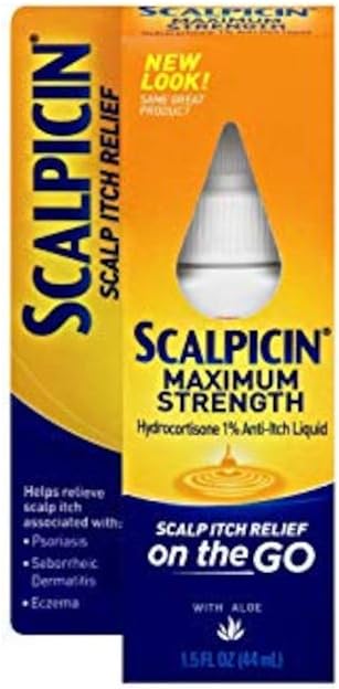 Scalpicine Scalpicine Itch Relief, 1,5 fl Oz. Maximale sterkte
