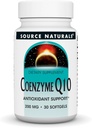 Bron Naturals Co-enzym Q10 Antioxidant Ondersteuning 200 mg voor hart, hersenen, immuniteit, & lever ondersteuning - 30 Softgels