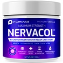 Pharmapulse Neuropathy Zenuwtherapie & Relief Cream - Maximale sterkte Relief Cream voor voet, handen, benen, tenen Inclusief Alpha Lipoic Acid, Arnica, Vitamine B6, Aloë Vera, MSM - Effectieve kalmerende 4oz