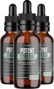 PotentStream Drops - Originele Formule, Natural Liquid Supplement met Plant Expressen 100% Natural, Made in USA, 3 maanden Supply