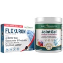 Zuiverheid Producten Flexuron Joint Formula + Joint Gel Flexuron (Krill Oil, Low Molecular Weight Hyaluronic Acid, Astaxanthine) - Joint Gel Berry Powder (Bioactive Collagen Peptides + MSM)