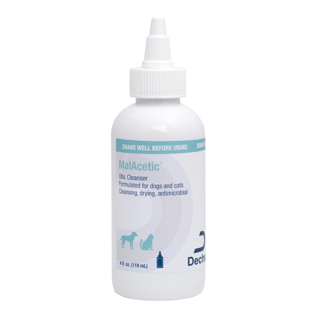 Dechra Malazijnzuur Otic Cleanser voor honden en katten, 4 fl oz