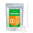 wananfu Maat 00 Lege capsules Vegetarische (1000 Telling) Bundel met Micro Lab Lepel, Wis Vulbare Veggie Pill Capsules 00 voor het maken van uw eigen supplementen
