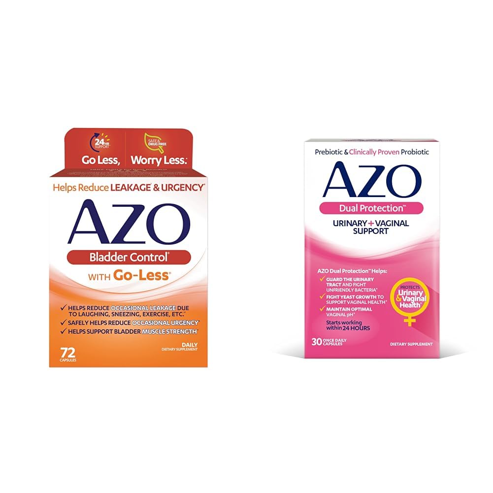 AZO Bladder Control met Go-Less Dagelijkse Supplement 
