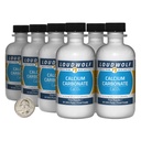 Calcium Carbonaat / 2 Ponden / 8 Flessen / 97,55% Pure Food Graad / Fijn poeder