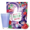 FlavCity All-in-One Protein Smoothie for Kids (Magical Berry) - Grass-Fed & Undenatured Whey Protein Powder with 15g Protein & 5g Collageen - Gluten-Free & Non-GMO - 15 Servings