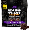 Muscletech High-Protein Mass Gainer (Triple Chocolate Brownie, 6LB) - Mass Tech Extreme 2000 Mass Gainer Protein Powder Supplement - Gewicht Gainer voor het verhogen van de spier, verbeterde herstel en sterkte