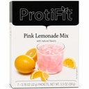 ProtiFit - High Protein Fruit Flavored Powder Drink Mix, 15g Protein, Low Calorie, Sugar Free, Ideal Protein Compatibel, 7 Serves Per Box (Roze Limonade)