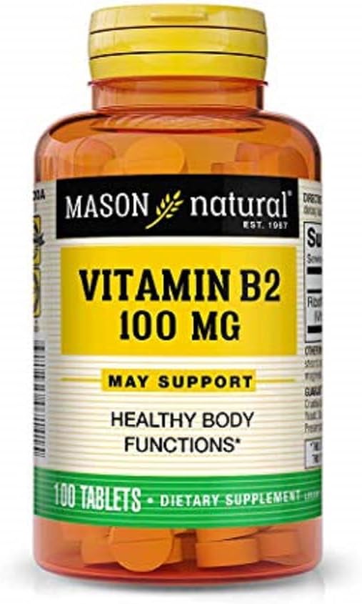 Mason Vitaminen Mason Natural B2 100mg Tabletten, 100 Tellen