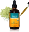 Herb Pharm Khella Liquid Extract voor ondersteuning van het ademhalingssysteem - 4 Ounce