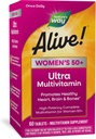 Nature's Way Alive!® Once Daily Women's 50+ Multivitamine, Ultra Potency, Food Based Blends (60 mg per portie), 60 tabletten