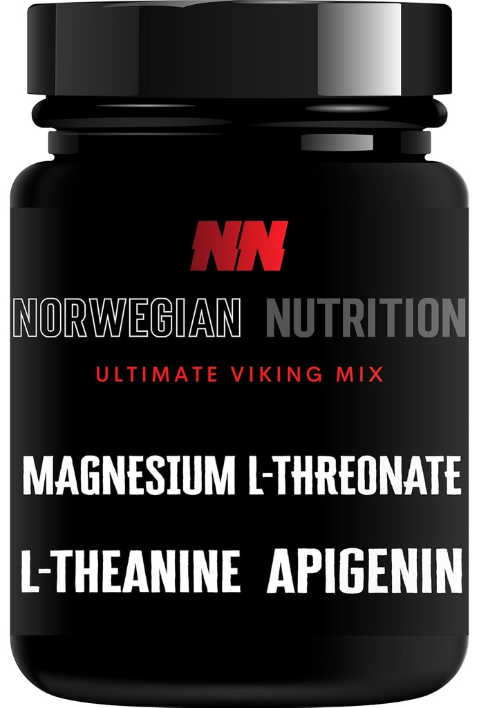 De grootste combo? Magnesium L-Threonate, Apigenin en Theanine! Extreme zuiverheid en alleen de echte deal voor slaap en cognitieve functie 