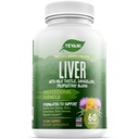 100% Pure Lever Reiniging Detox Ondersteuning Formule - Herbal Lever Ondersteuning Supplement - Melkdistel, Dandelion Root, Beetwortel, Artichoke Extract, Lever Gezondheid - Jujube Milk Thistle Detox Capsules