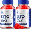 (2 Pack) Full Body Health Keto ACV Gummies Advanced, Full Body Health Keto + ACV Gummies Weight Apple Loss Full Body Health Weight Management Gummies Full Body Health Reviews Vitamin B12 (120 Gummies)